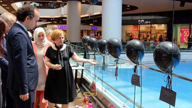 'Çocukluğumuz Kararmasın' sergisi Samsun'da açıldı