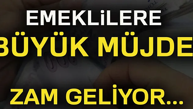 Emeklilere büyük müjde! Maaşlara zam geliyor...
