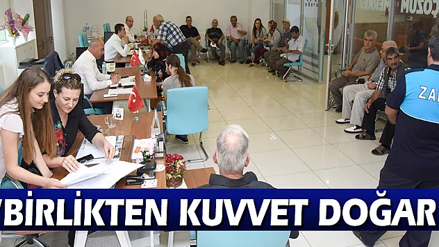 Togar, 'Birlikten kuvvet doğar'