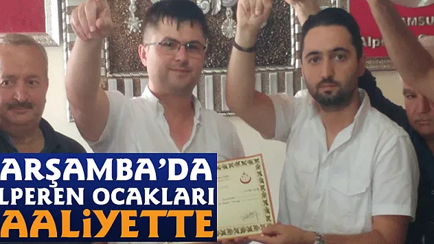 Çarşamba'da Alperen Ocakları faaliyette