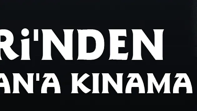 Dışişleri'nden Yunanistan'a kınama