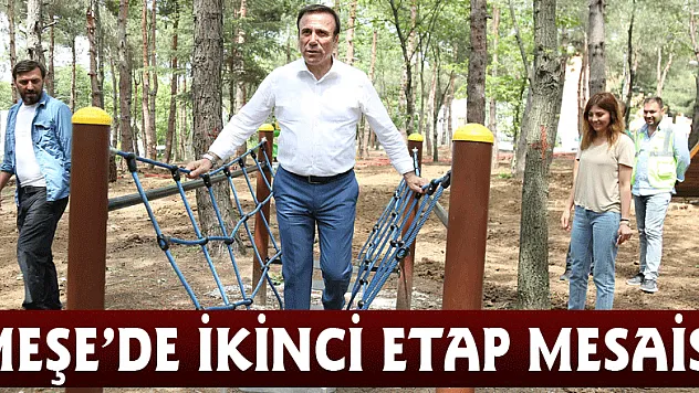 MEŞE'DE İKİNCİ ETAP MESAİSİ