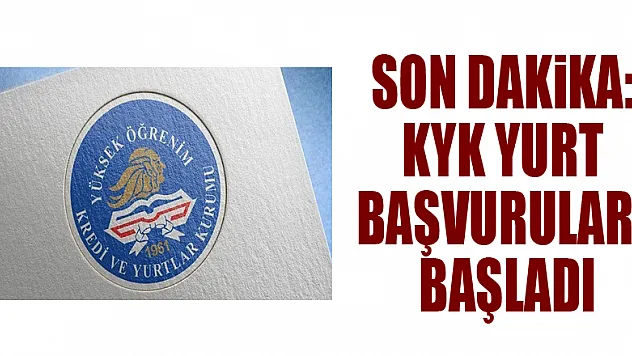 Son dakika: KYK yurt başvuruları başladı |KYK yurt başvusu nasıl yapılır? - İşte 2018 Yurtkur son başvuru tarihi