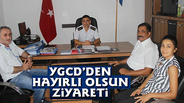 YGCD'den hayırlı olsun ziyareti