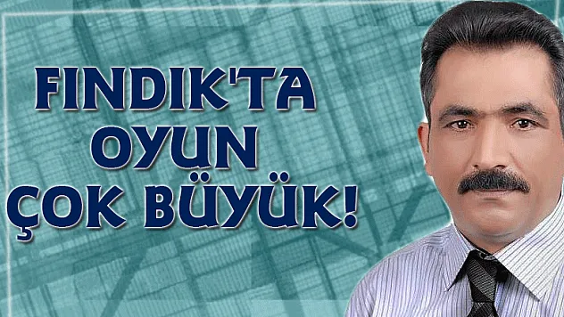 Fındık'ta oyun çok büyük!
