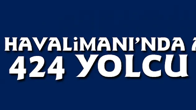 Çarşamba Havalimanı'nda Ağustos'ta 132 bin 424 yolcu taşındı
