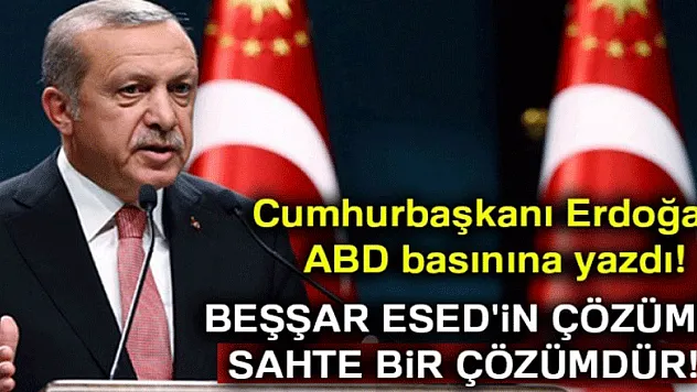 Başkan Erdoğan'dan ABD medyasına önemli açıklamalar