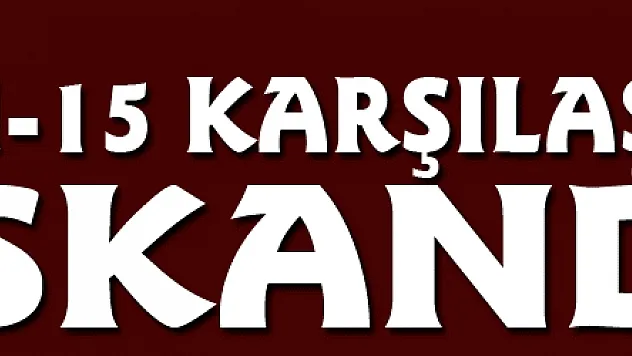 U-15 KARŞILAŞMASINDA SKANDAL!
