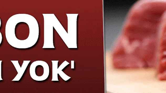 'Şarbon sorunu yok'