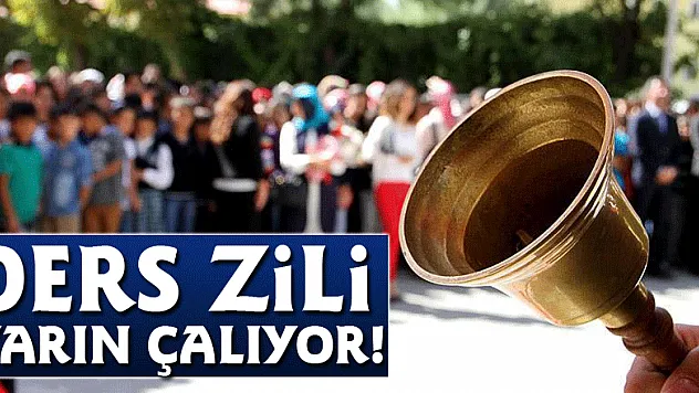 Ders Zili Yarın Çalıyor!
