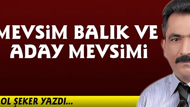 Mevsim balık ve aday mevsimi
