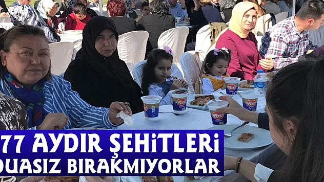 177 aydır şehitleri duasız bırakmıyorlar