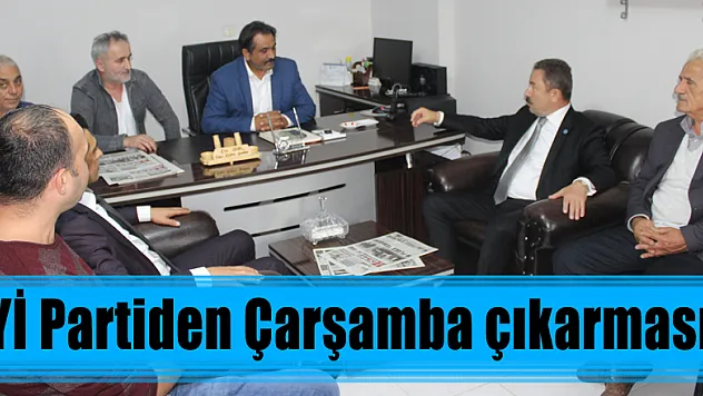 İYİ Partiden Çarşamba çıkarması...