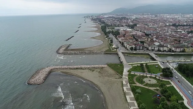 Ordu kıyılarına dalgakıran