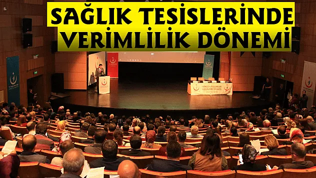 SAĞLIK TESİSLERİNDE VERİMLİLİK DÖNEMİ