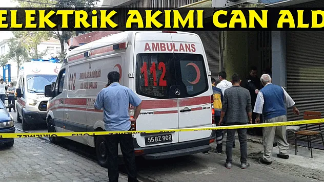Elektrik akımı can aldı