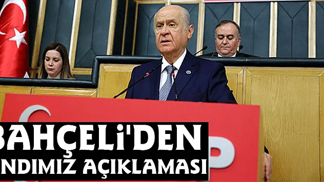 Bahçeli'den Andımız açıklaması