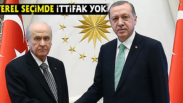 Yerel seçimde ittifak yok