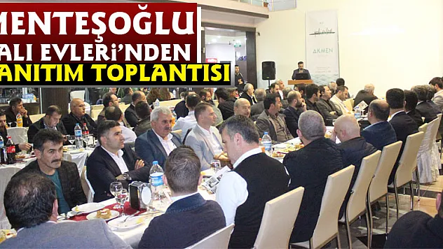 Menteşoğlu Yalı Evleri'nden tanıtım toplantısı