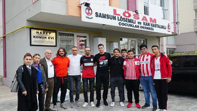 Yılport Samsunspor'dan anlamlı destek