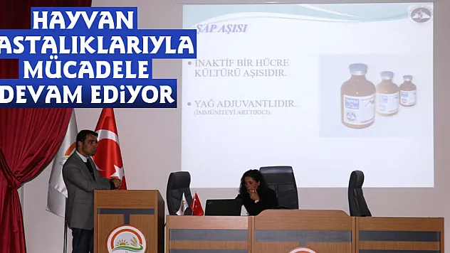 Hayvan Hastalıklarıyla Mücadele Devam Ediyor