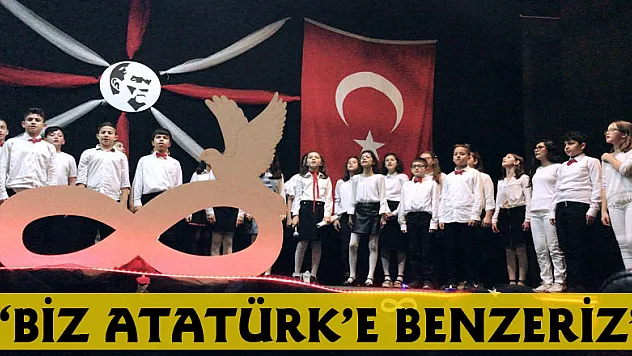 ARTI BİLİM KOLEJİNDEN ÖRNEK PROGRAM 'BİZ ATATÜRK'E BENZERİZ'