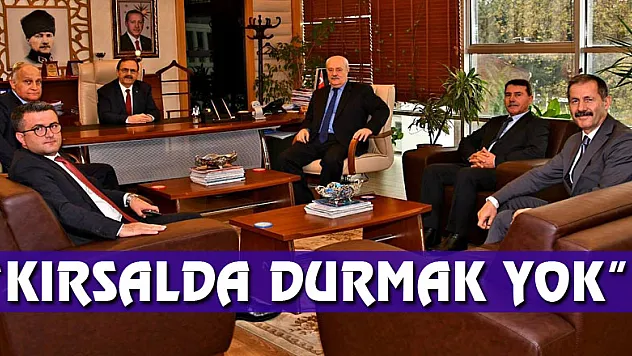 Başkan Şahin: 'Kırsalda durmak yok'
