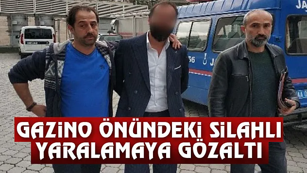 Gazino önündeki silahlı yaralamaya gözaltı