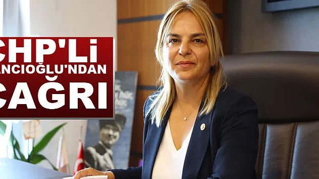 CHP'li Hancıoğlu'ndan çağrı: