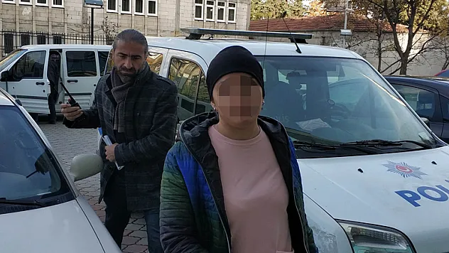 Hırsızlık suçundan hapis cezası bulunan kadın tutuklandı 