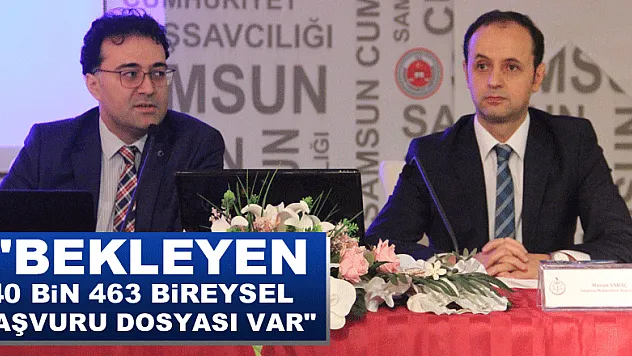AYM Raportörü Saraç: 'Anayasa Mahkemesinin elinde incelenmeyi bekleyen 40 bin 463 bireysel başvuru dosyası var'