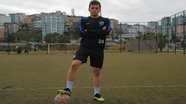 Genç futbolcunun 'büyük' hayali