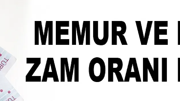 Memur ve emeklinin zam oranı belli oldu