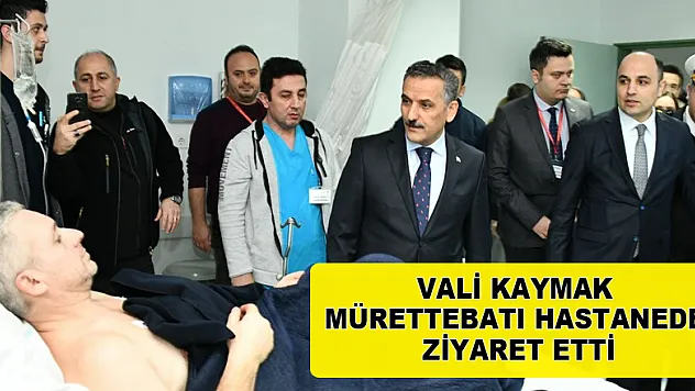 Vali Kaymak: '7 kişi kurtarılarak hastanelere kaldırıldı ve sağlık durumları iyi' 