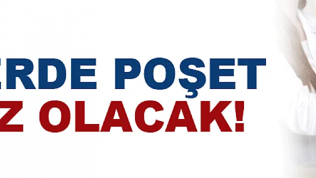 Eczanelerde poşet ücretsiz olacak!
