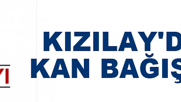 Kızılay'dan 'acil' kan bağışı çağrısı