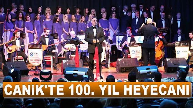 Canik'te 100. yıl heyecanı