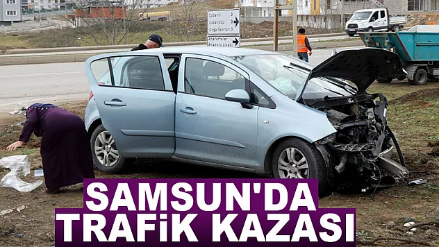 Samsun'da trafik kazası: 5 yaralı