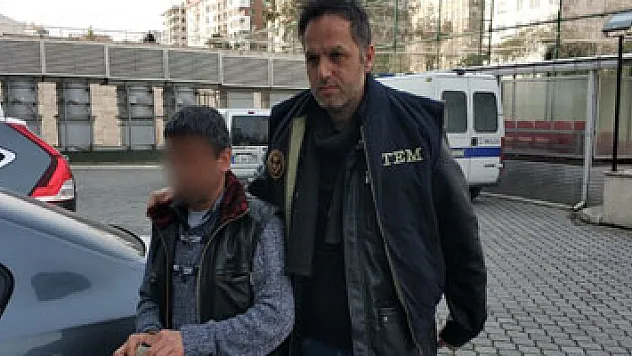 Terör örgütüne üye olma cezası bulunan zanlı tutuklandı