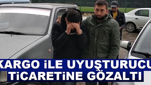 Kargo ile uyuşturucu ticaretine gözaltı