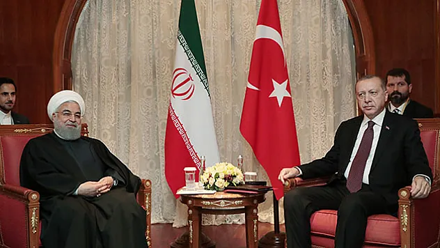 Cumhurbaşkanı Erdoğan - Ruhani görüşmesi başladı