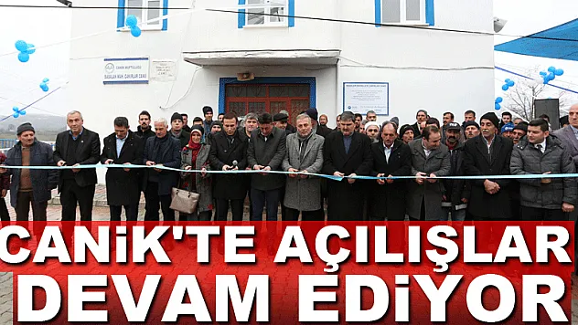 Canik'te açılışlar devam ediyor