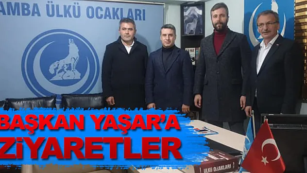 BAŞKAN YAŞAR'A MHP'DEN ZİYARET