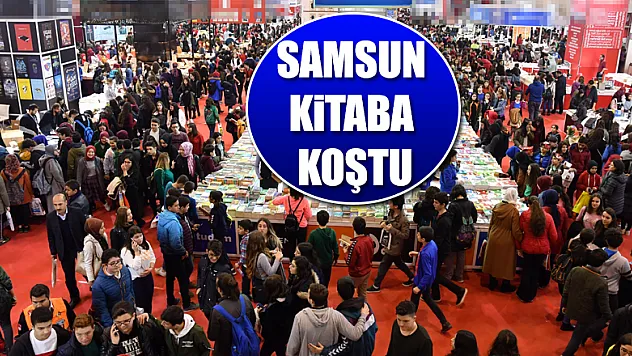 Samsun kitaba koştu 