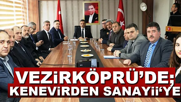 Vezirköprü'de Kenevirden Sanayii'ye 