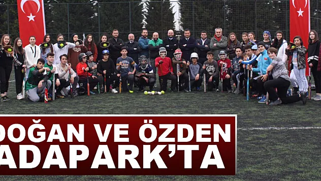 Doğan ve Özden Adapark'ta