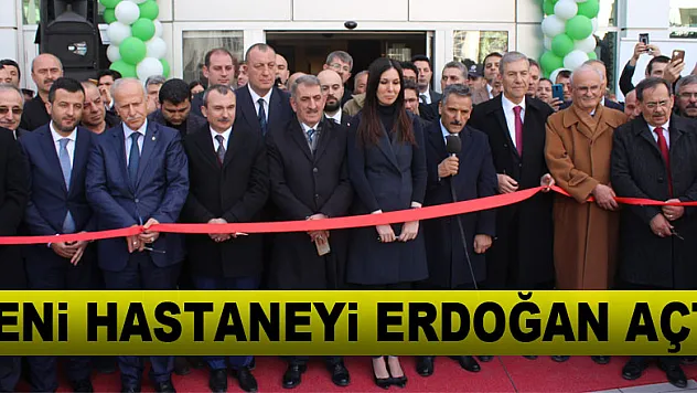 CUMHURBAŞKANI ERDOĞAN, ÇARŞAMBA DEVLET HASTANESİ'Nİ AÇTI