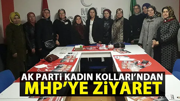 AK Parti Kadın Kolları'ndan MHP'ye ziyaret