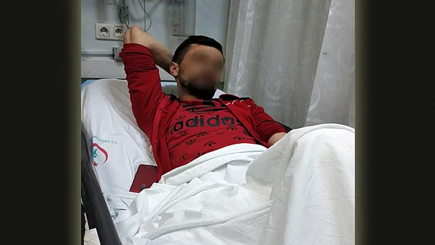  Tespihini koparan şahsın silahlı saldırısında yaralandı 