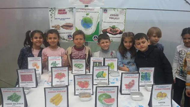 Okuldan yerli tohuma destek